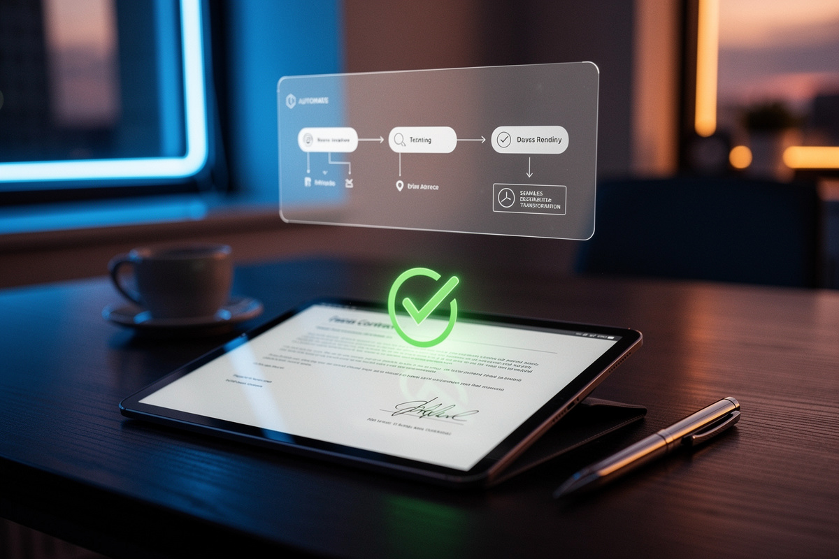 Automatiser l’envoi d’un contrat de vente signé : la méthode SDR