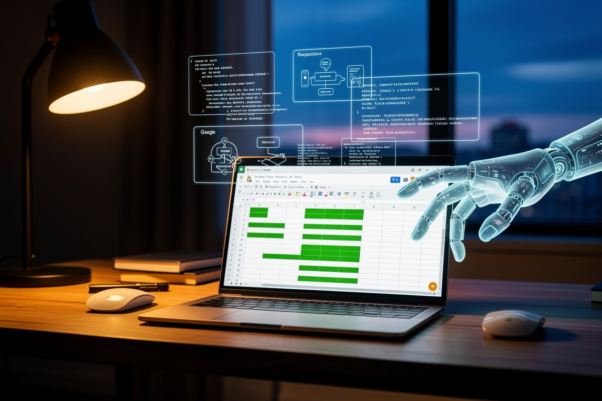 Comment connecter ChatGPT à Google Sheets sans extension ?